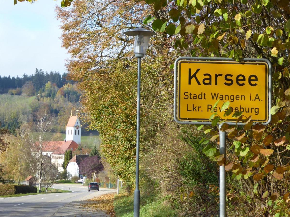 Erholungsraum Karsee - Ferienwohnung Wangen im Allgaeu Ngoại thất bức ảnh